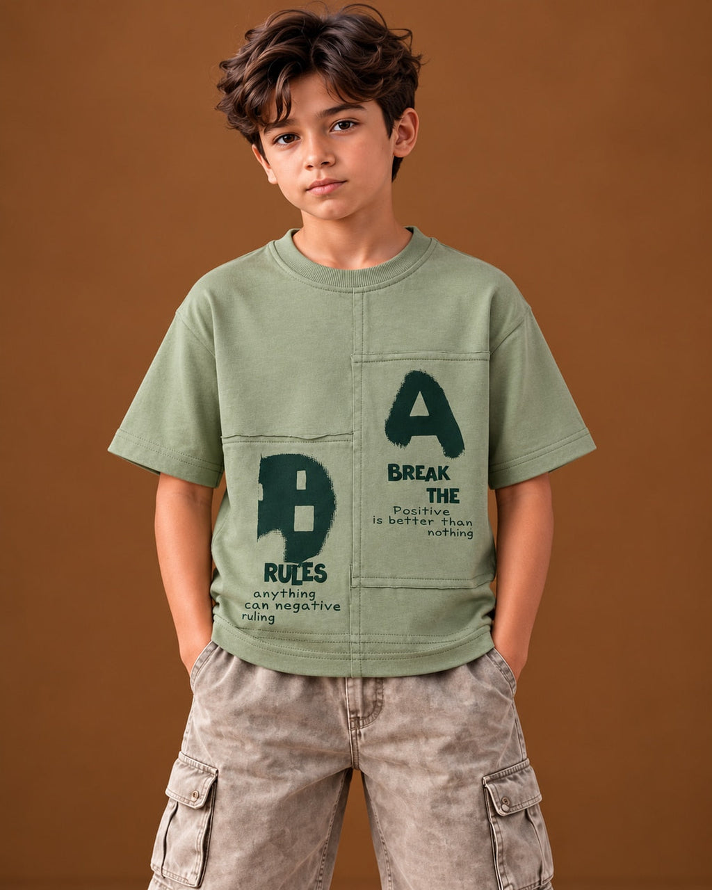 Kids’ A/B Graphic T-Shirt