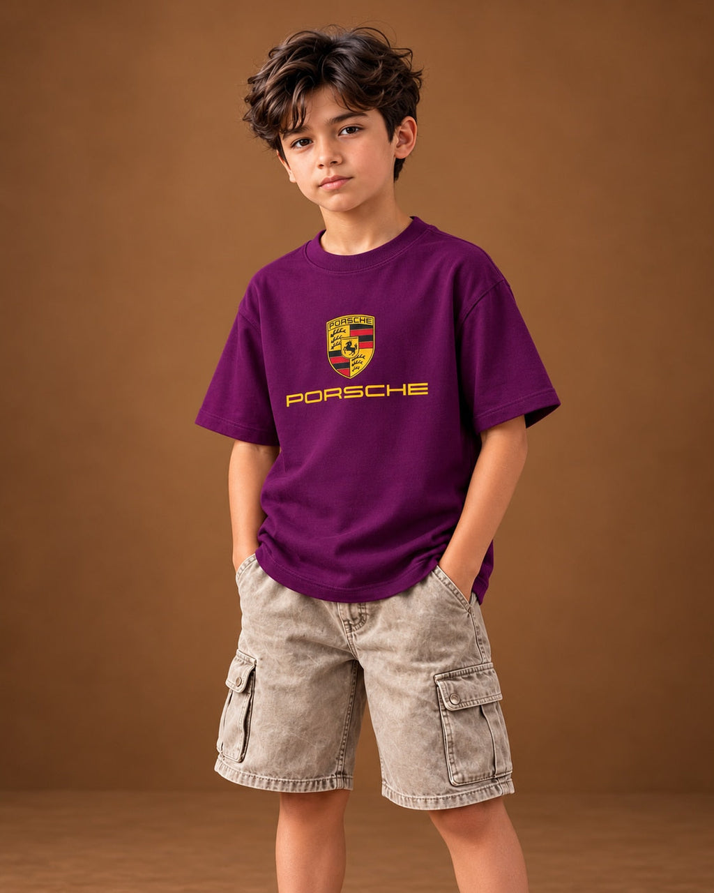 Kids’ Motorsport Graphic T-Shirt