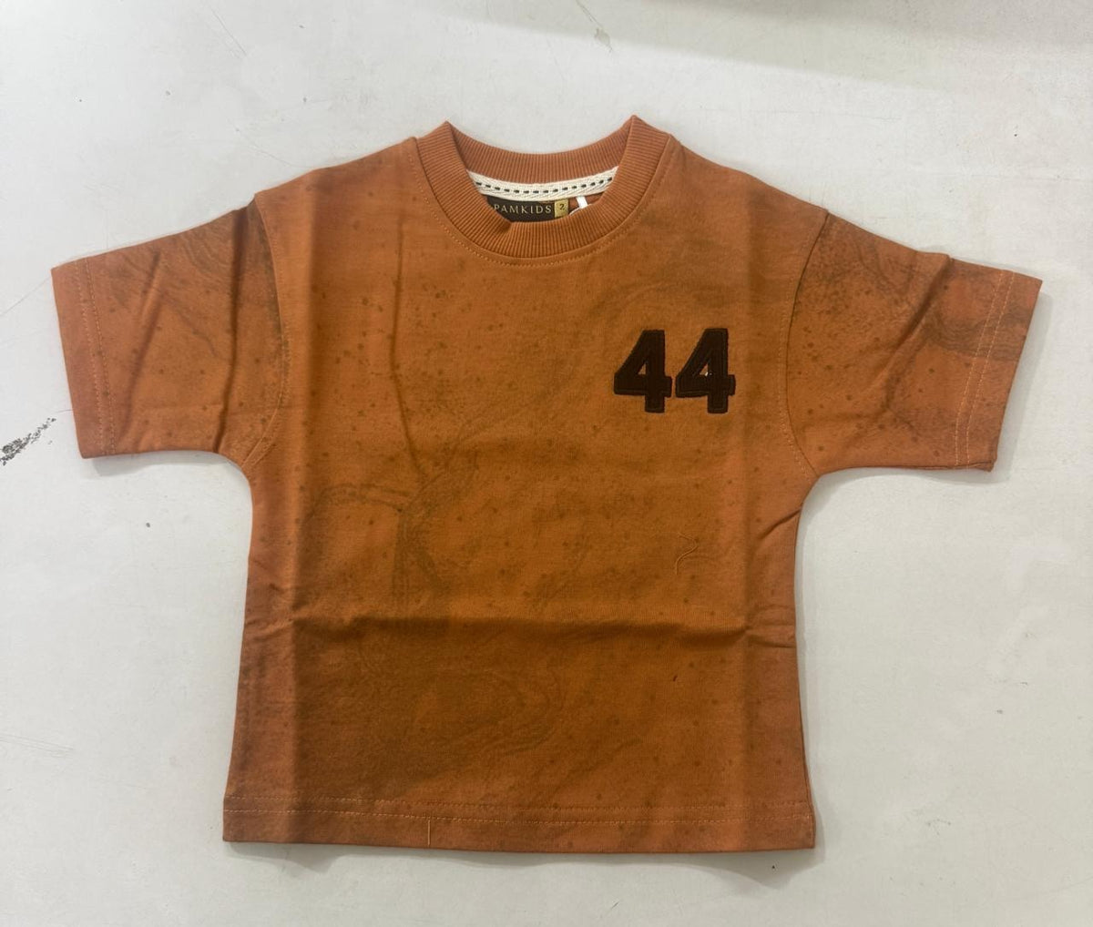 Rust Kids’ 44 Washed Graphic T-Shirt, supplied product reference. T-shirt only.