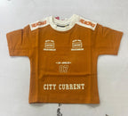 Mustard Kids’ City Current Seven T-Shirt, supplied product reference. T-shirt only.