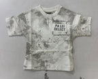 White / Grey Kids’ PA LEI Select Washed T-Shirt, supplied product reference. T-shirt only.