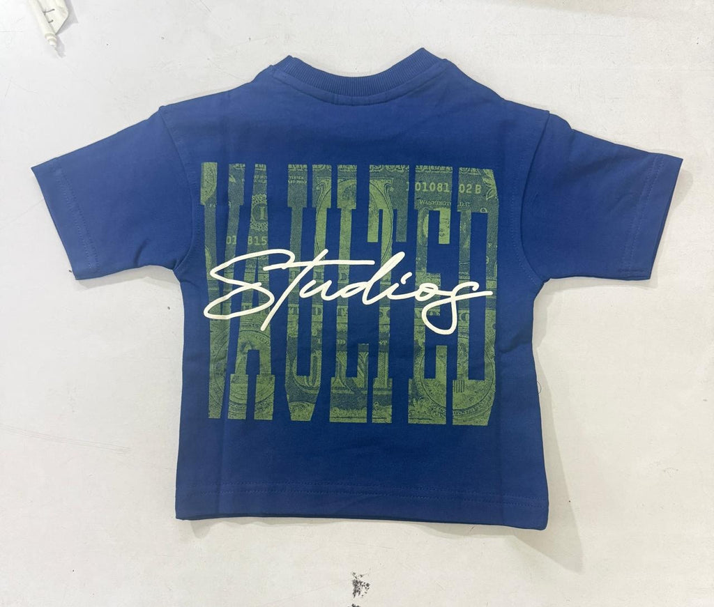Blue Kids’ Studios Graphic T-Shirt, supplied back view.