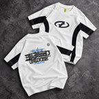 White / Black Kids’ Unloose Colourblock T-Shirt, supplied product reference. T-shirt only.